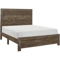 Bijou Full Panel Bed in Rustic brown by Homelegance