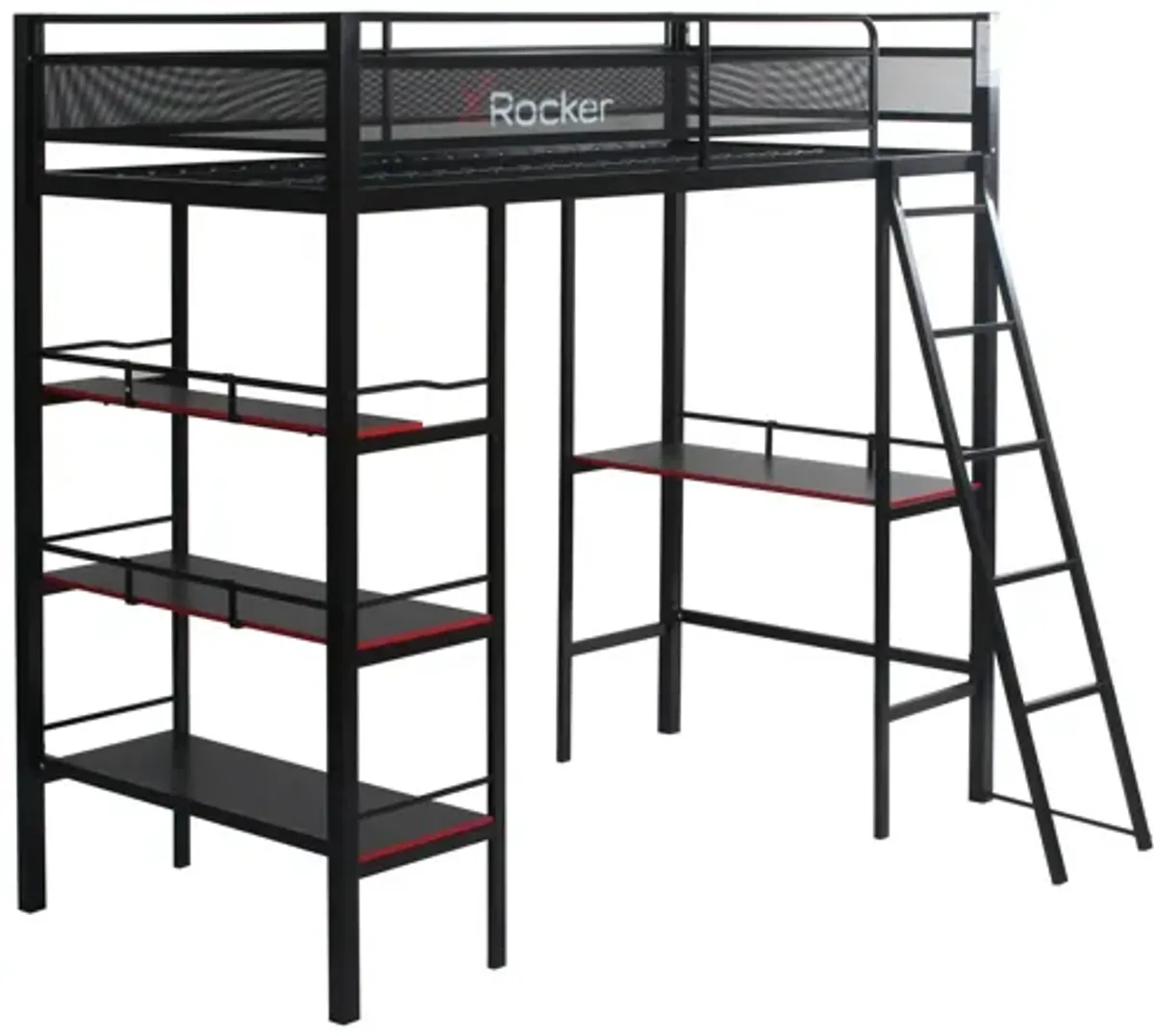 X Rocker Fortress Gaming Bunk Bed