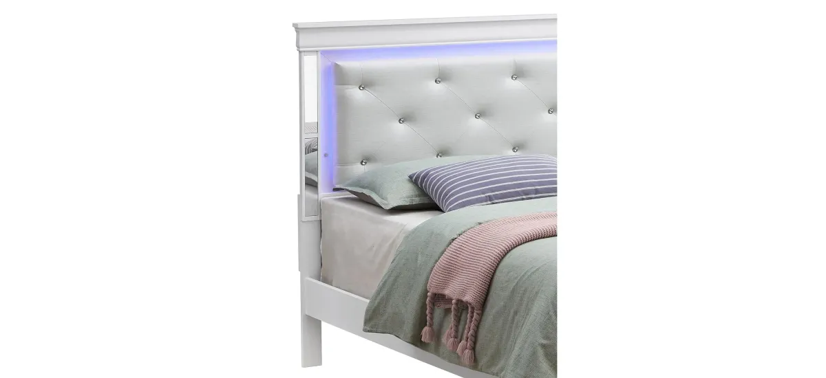 Verona Full Bed w/ LED Lighting