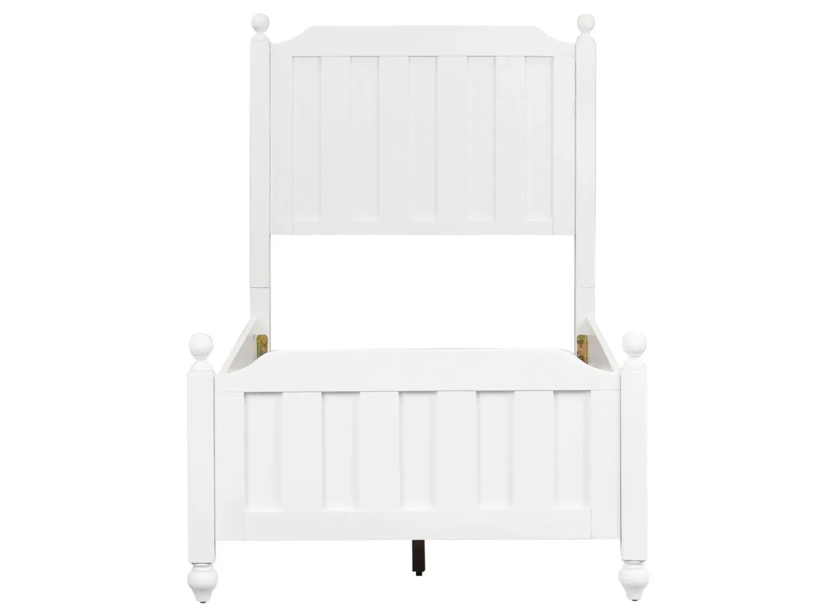 Cottage View Full Panel Bed in White by Liberty Furniture