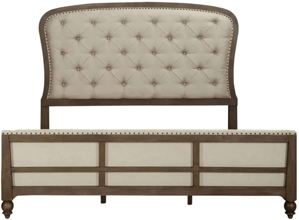 Coventry King Shelter Bed in Dusty Taupe by Liberty Furniture