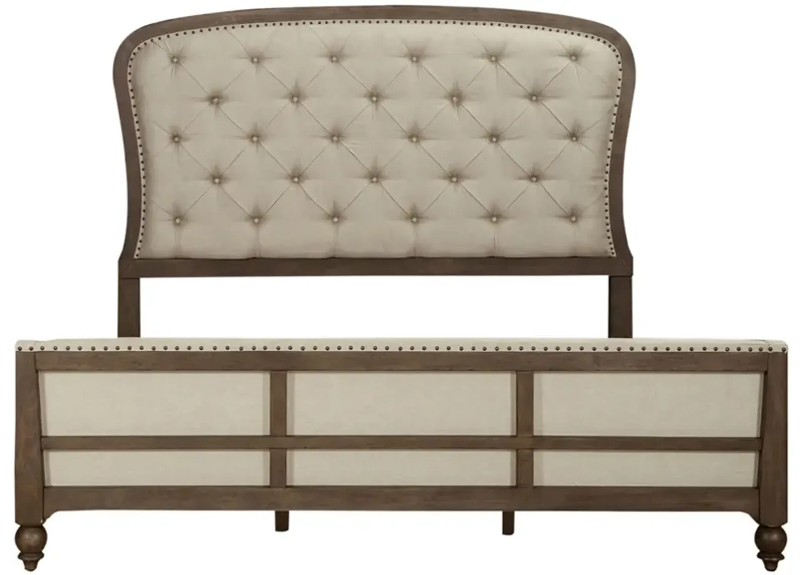 Coventry King Shelter Bed in Dusty Taupe by Liberty Furniture