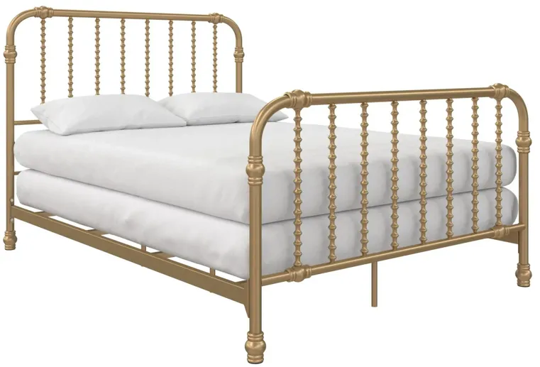 Little Seeds Monarch Hill Wren Metal Bed in Gold by DOREL HOME FURNISHINGS