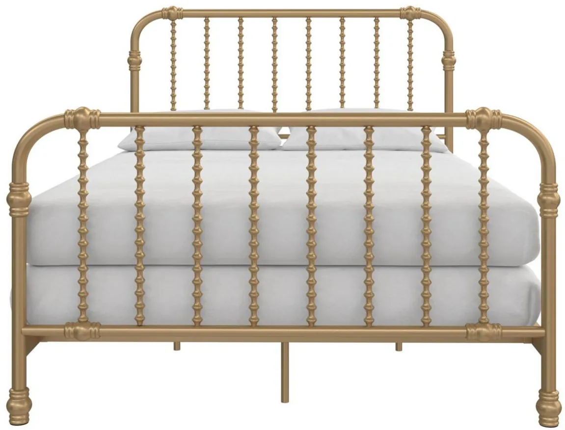 Little Seeds Monarch Hill Wren Metal Bed in Gold by DOREL HOME FURNISHINGS