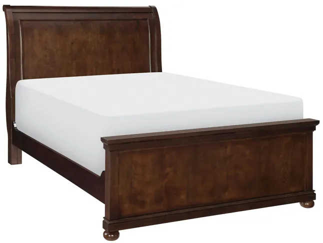 Canterbury Sleigh Bed in Warm Cherry by Legacy Classic Furniture