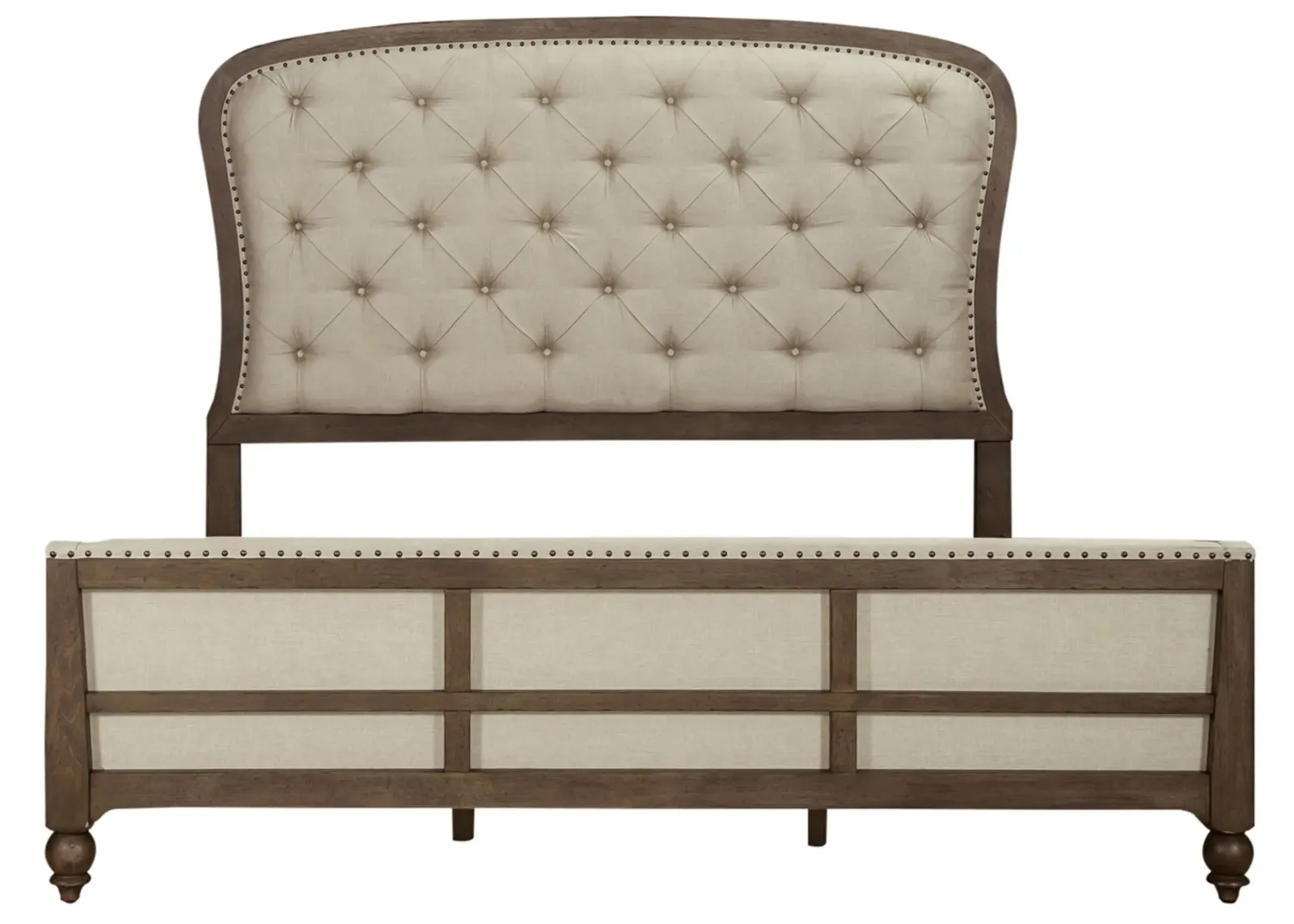 Coventry Queen Shelter Bed in Dusty Taupe by Liberty Furniture