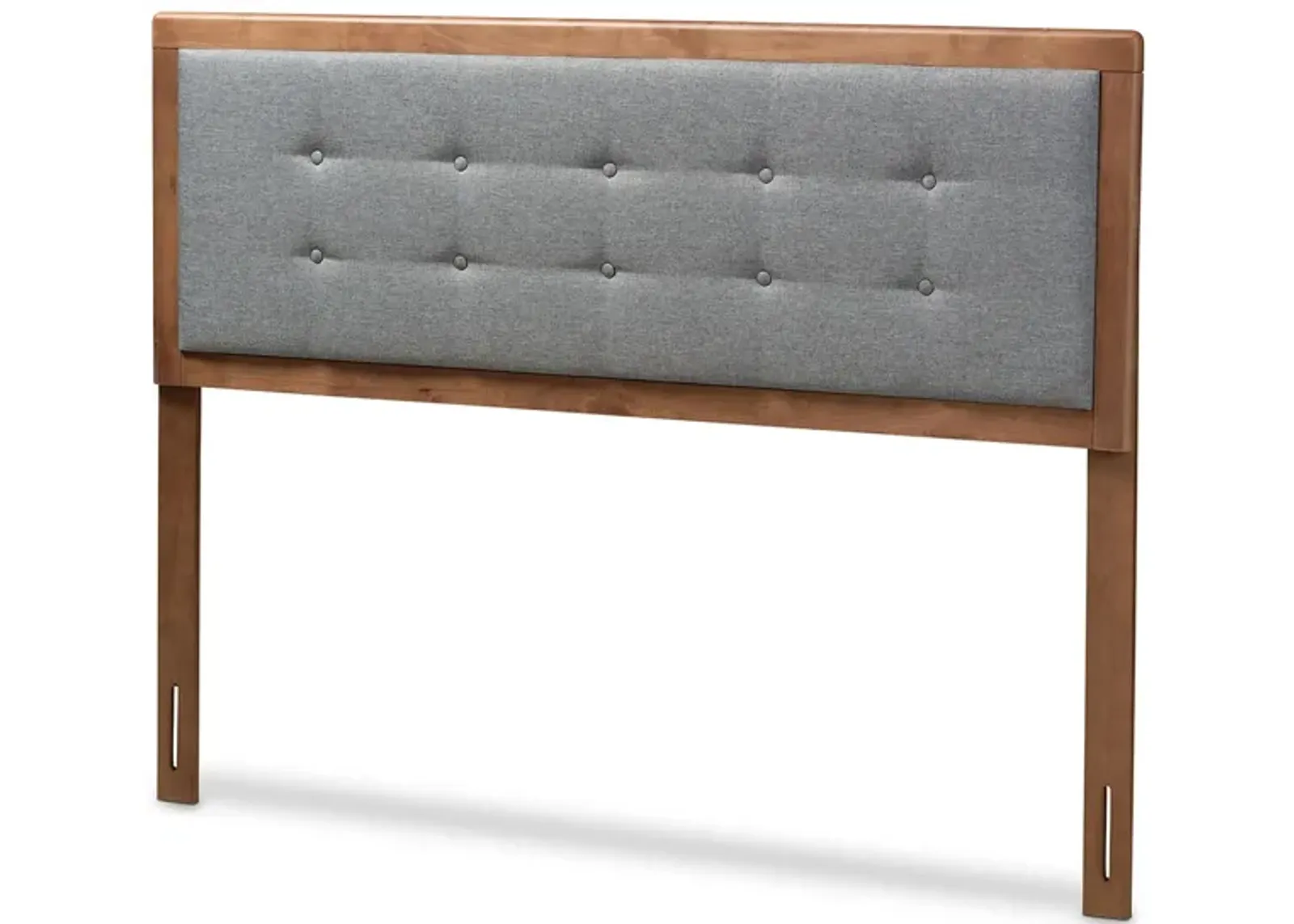 Sarine Mid-Century Full Size Headboard in Walnut by Wholesale Interiors