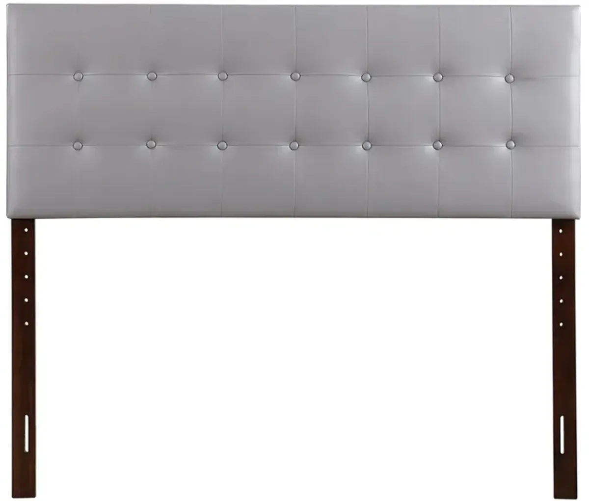 Super Nova Headboard in Light Grey by Glory Furniture