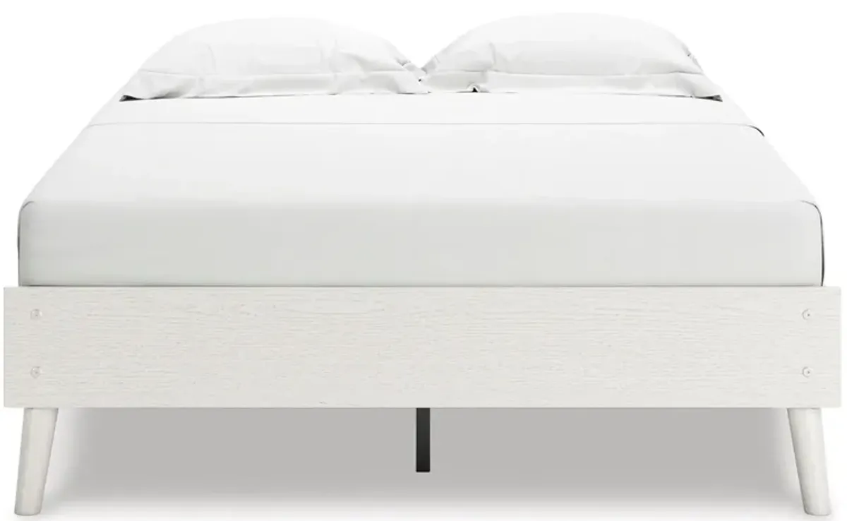 Aprilyn Platform Bed in White by Ashley Express