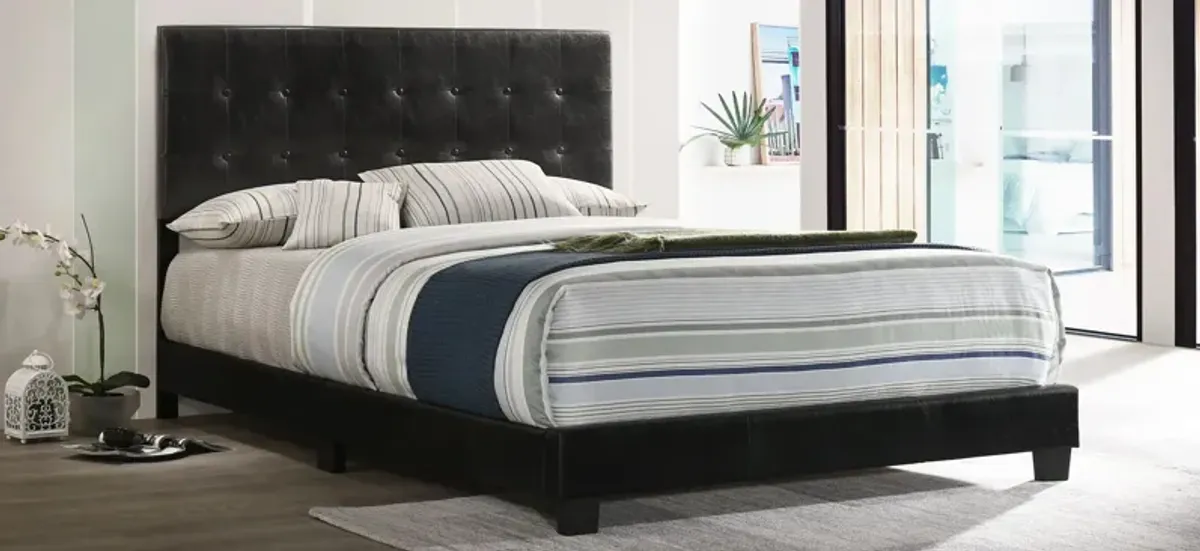 Caldwell Upholstered Panel Bed