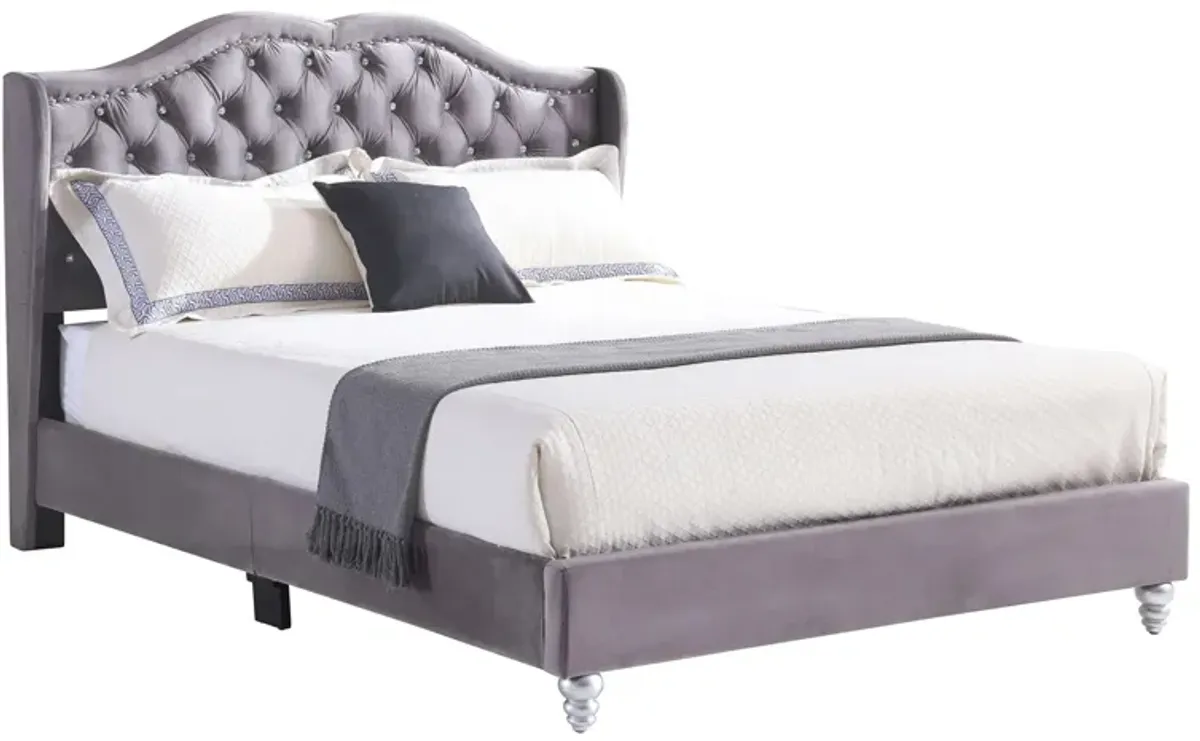 Joy Upholstered Panel Bed