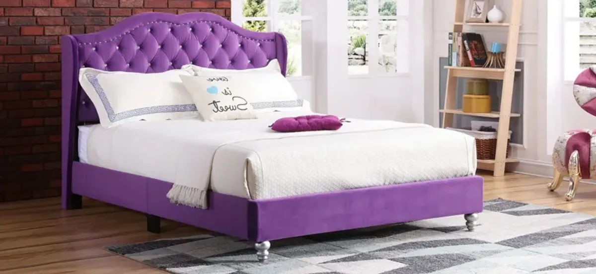 Joy Upholstered Panel Bed