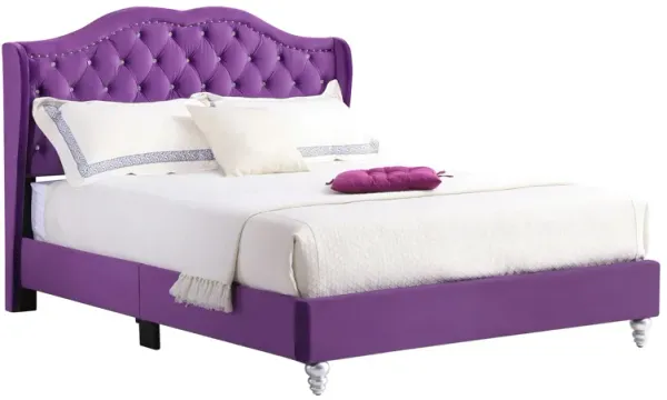 Joy Upholstered Panel Bed