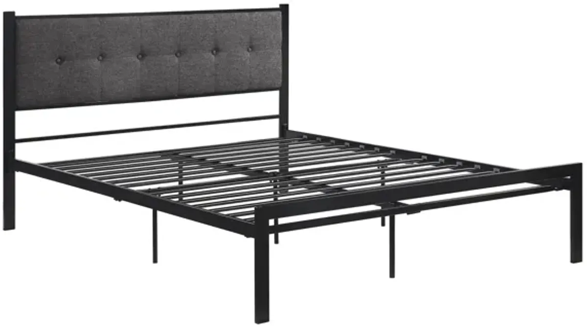 Faustina Metal Platform Bed