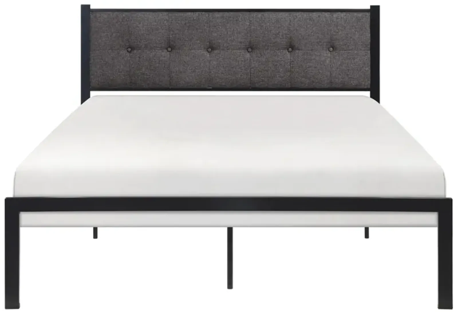 Faustina Metal Platform Bed