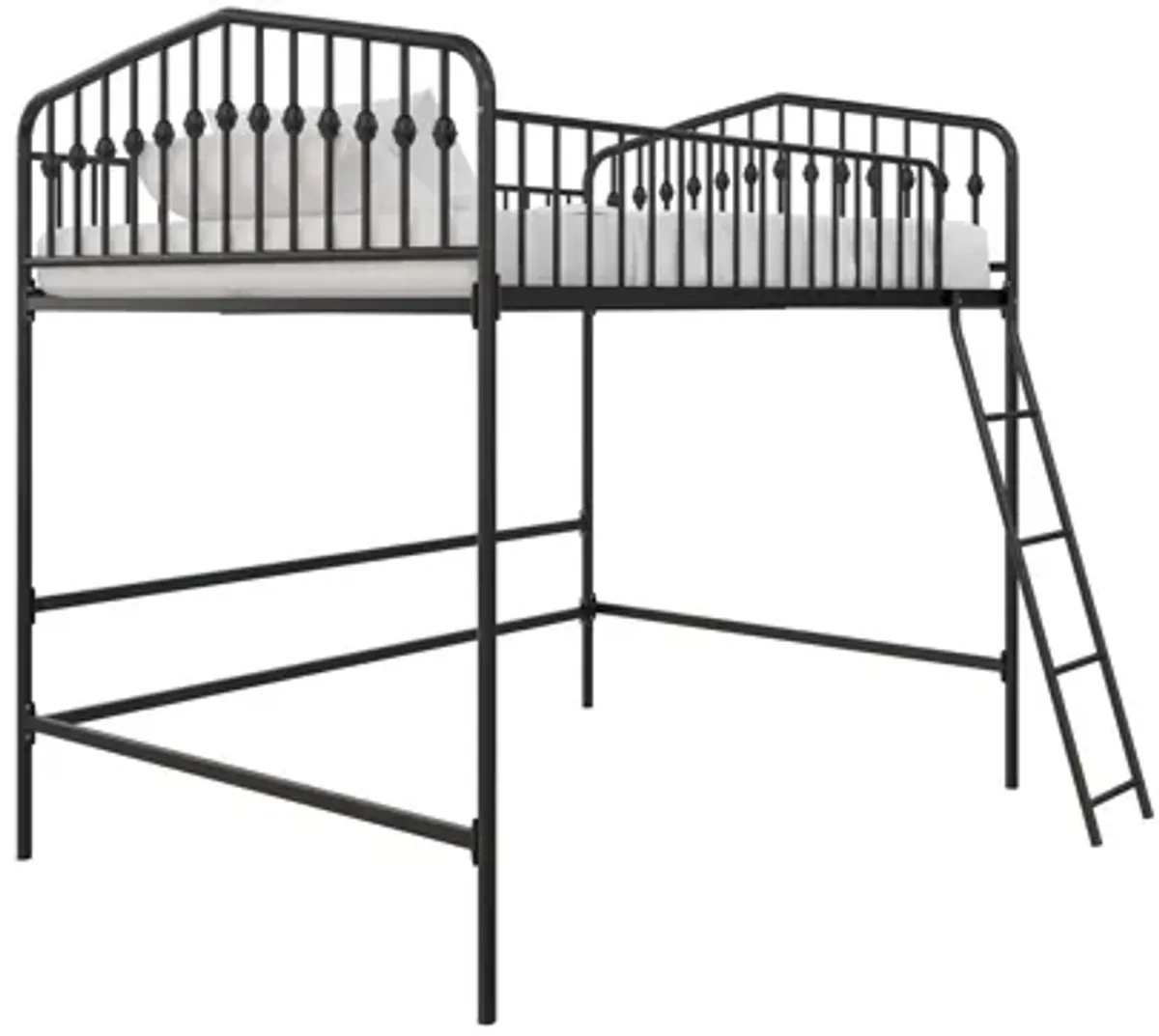 Bushwick Metal Full Loft Bed