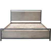 Irondale Queen Bed in Brown, Gray by LH Imports Ltd