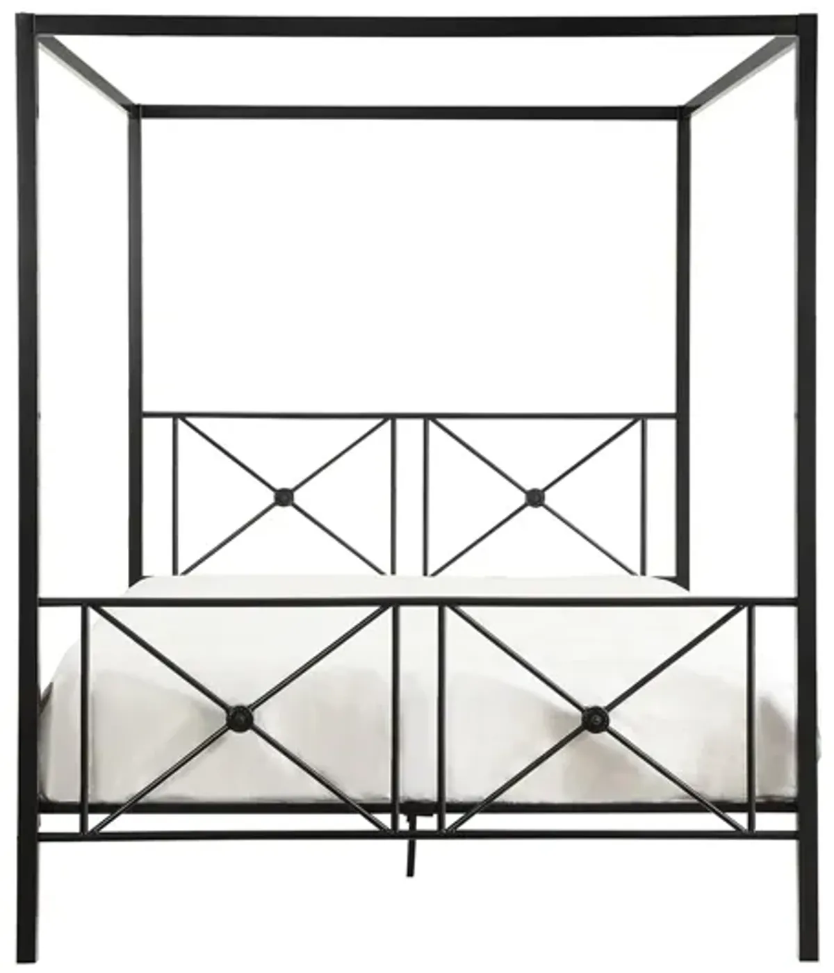 Gable Canopy Platform Bed