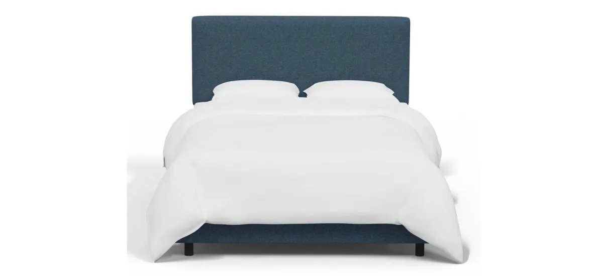 Valerie Bed in Zuma Navy by Skyline