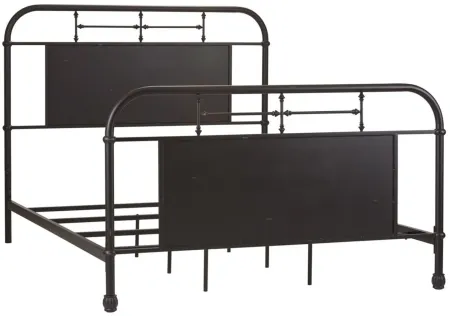 Vintage Series Metal Bed in Black by Liberty Furniture
