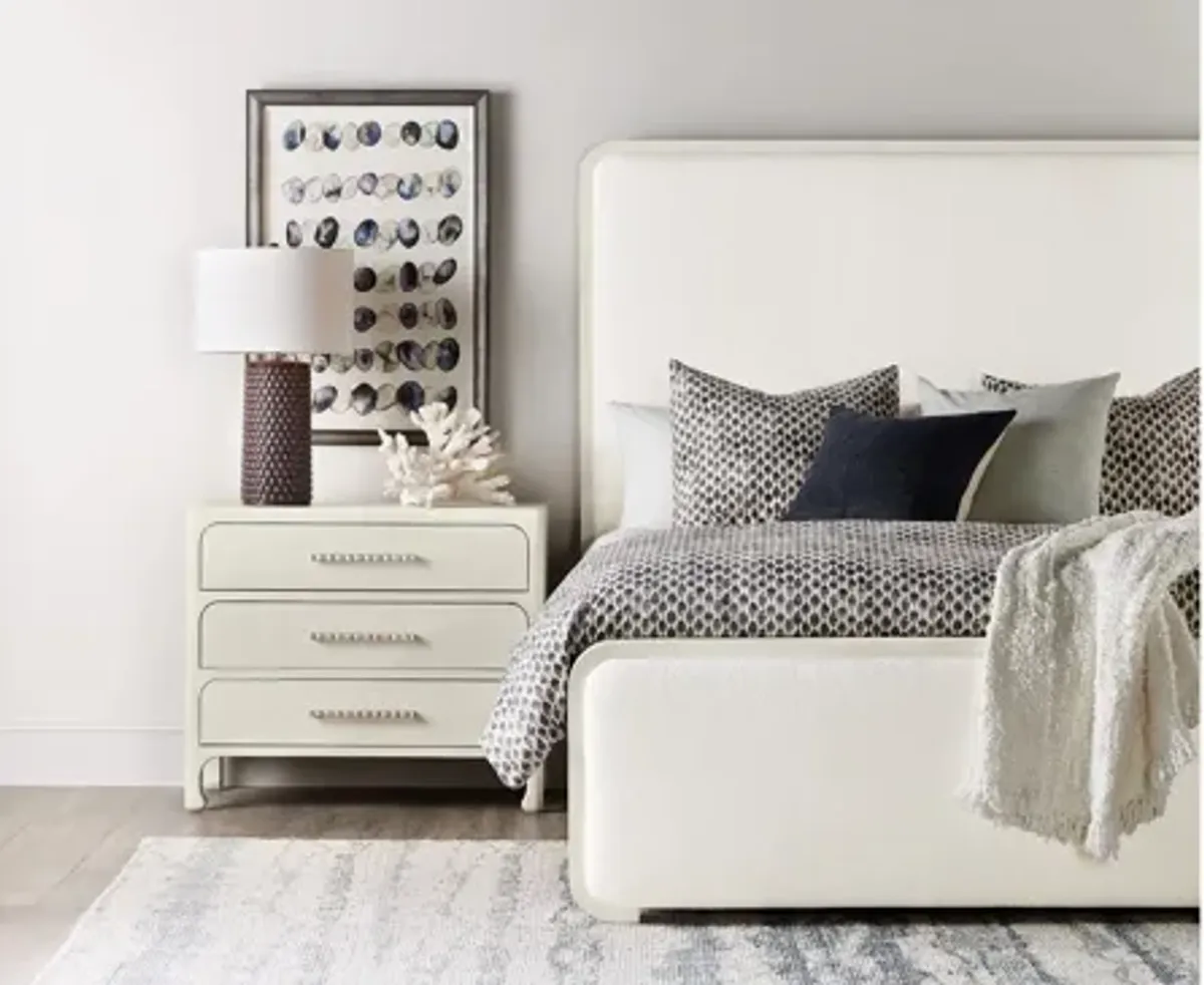 Serenity Upholstered Queen Panel Bed