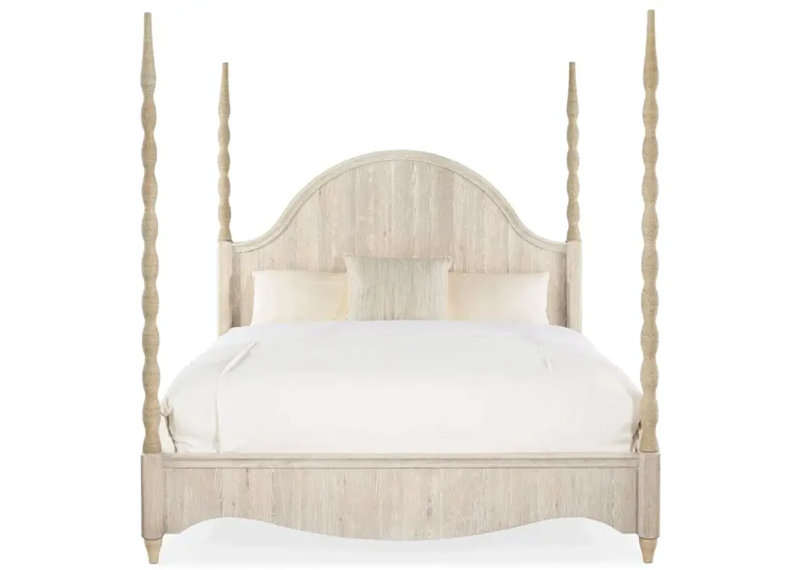 Serenity Queen Poster Bed in Neptune Surf by Hooker Furniture