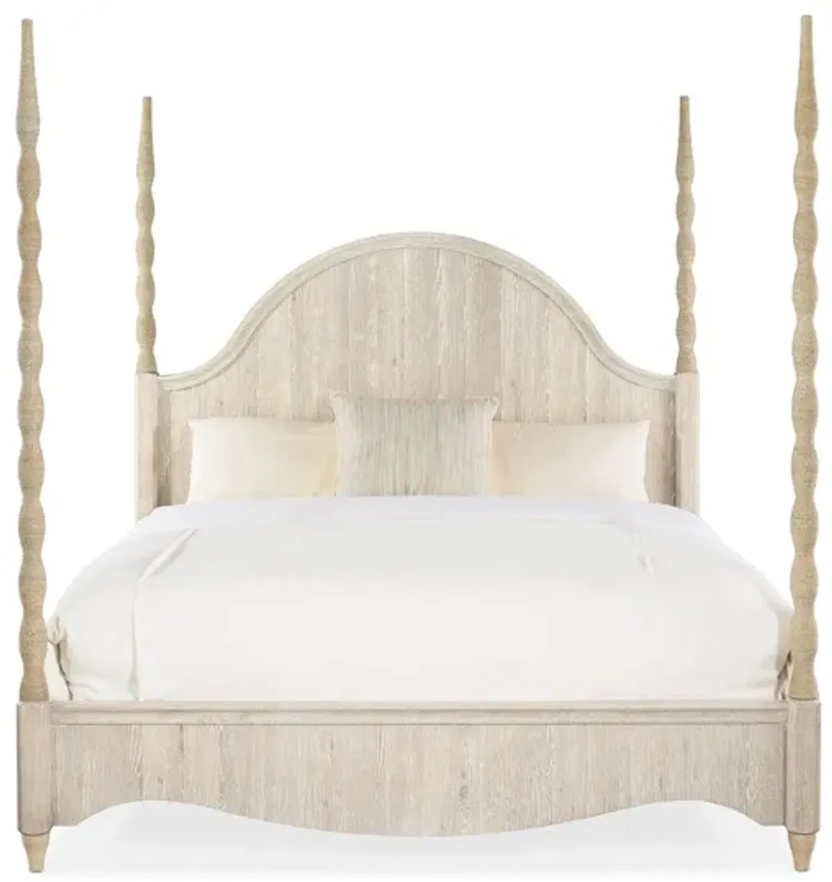 Serenity Queen Poster Bed in Neptune Surf by Hooker Furniture