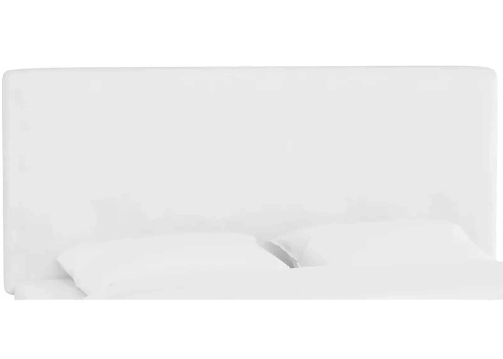 Valerie Headboard in Velvet White by Skyline