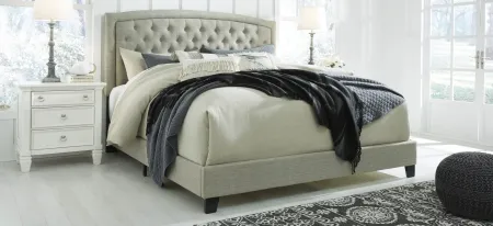 Jerary Upholstered Bed in Gray by Ashley Express