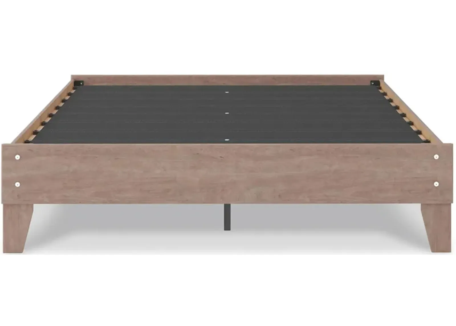 Flannia Platform Bed in Gray by Ashley Express