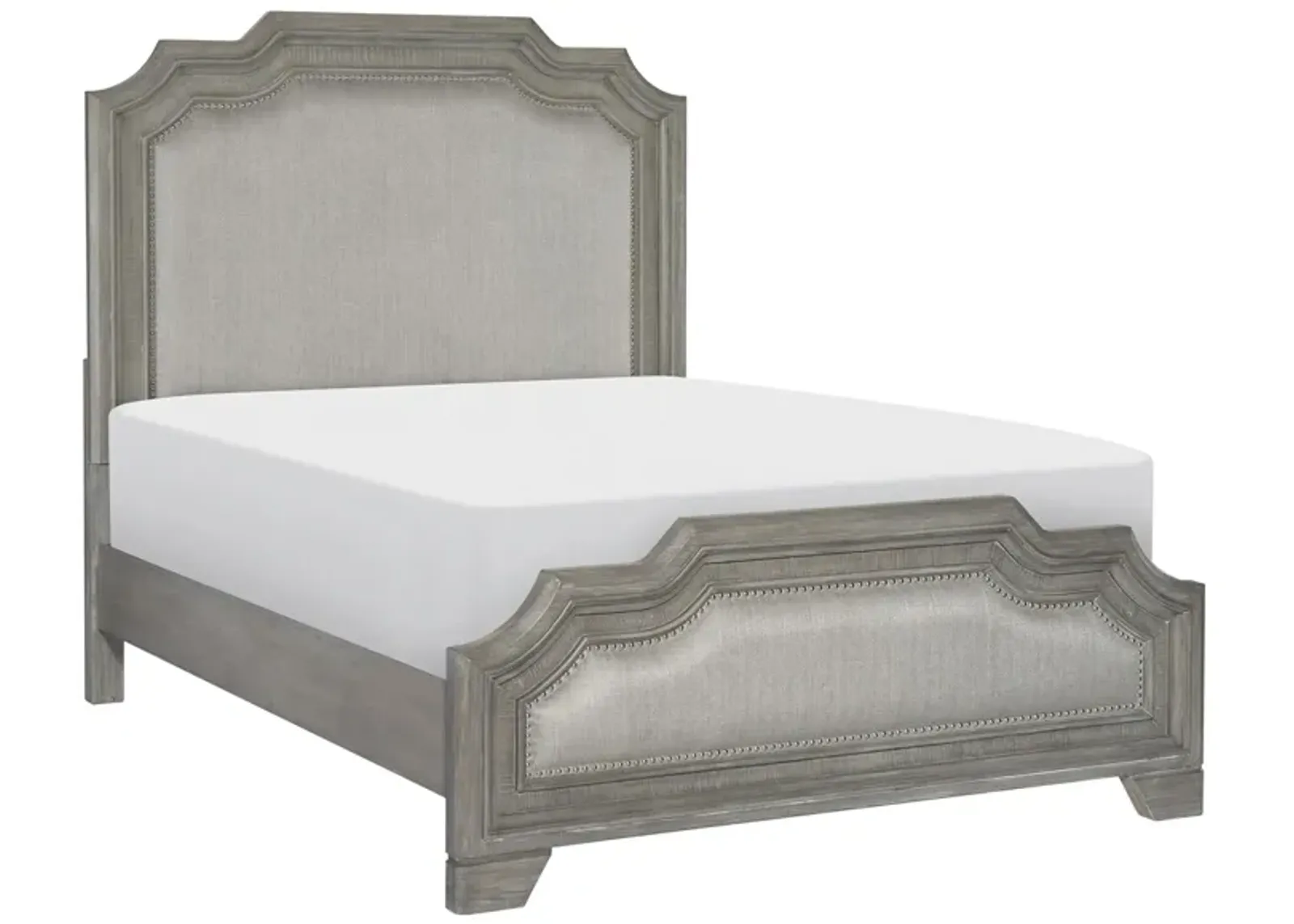 Kara Upholstered Panel Bed