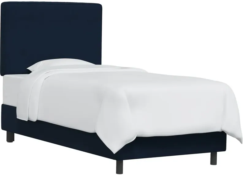 Marquette Bed in Velvet Ink by Skyline
