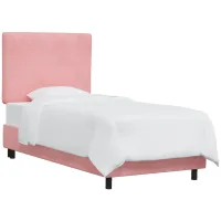 Allendale Bed in Premier Light Pink by Skyline