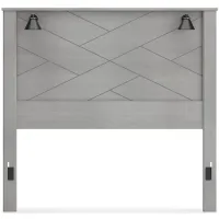 Cottonburg Queen Panel Headboard in Light Gray by Ashley Furniture