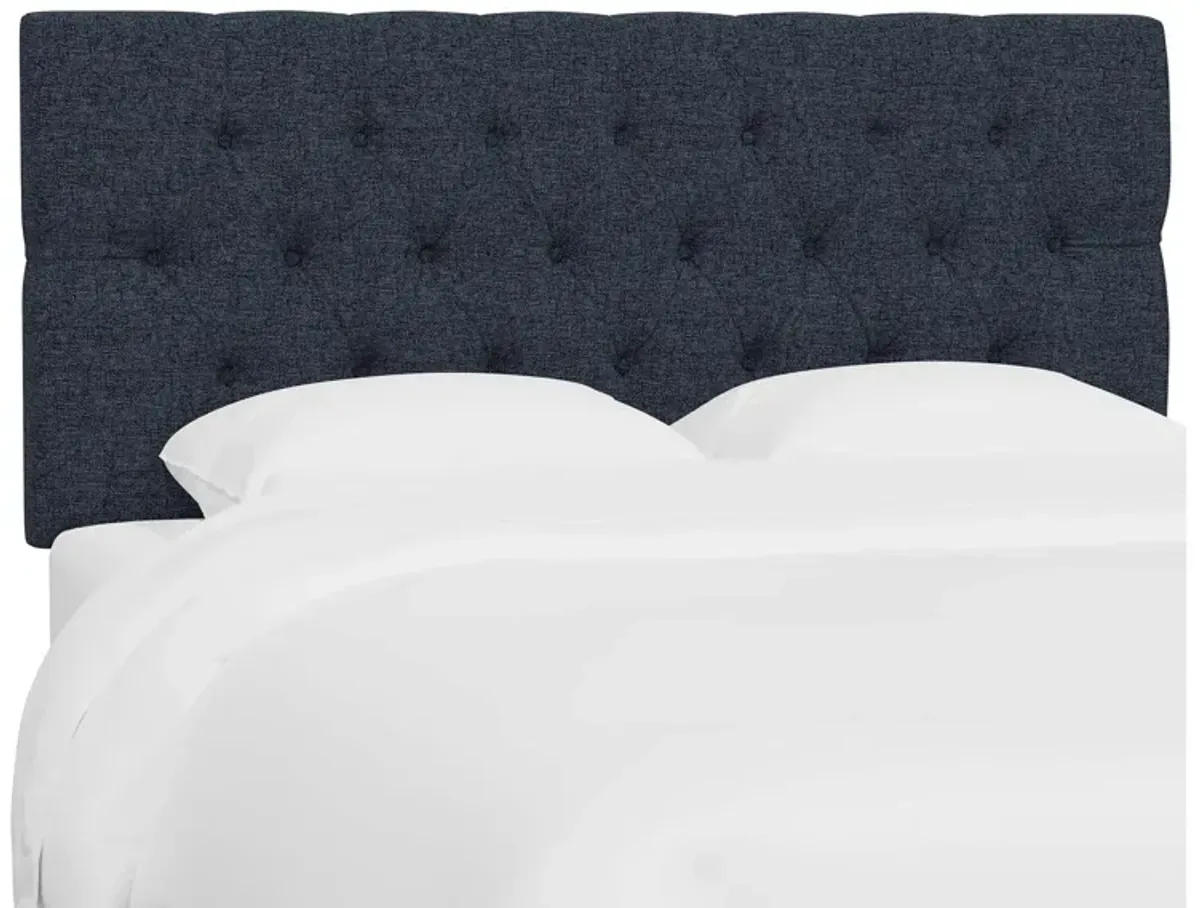 Blanchard Headboard in Zuma Navy by Skyline