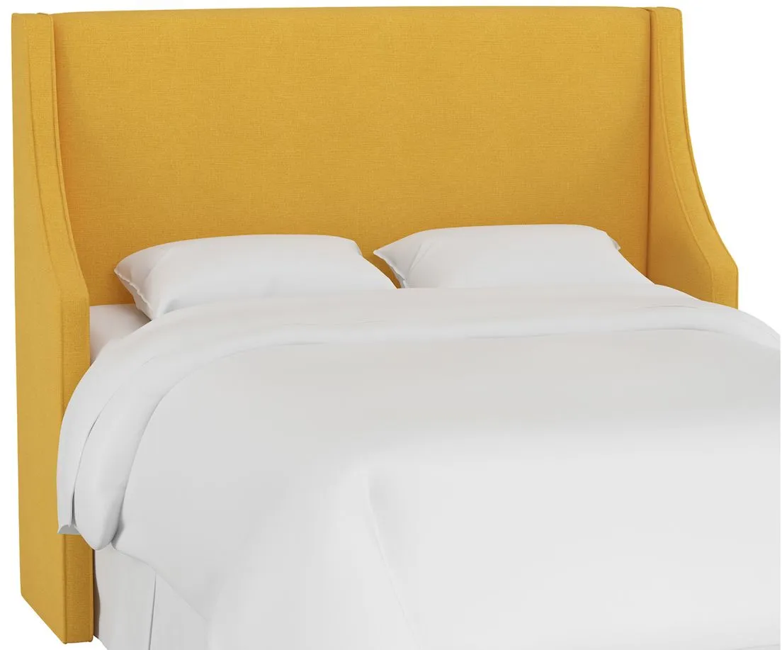 Cam Upholstered Wingback Headboard