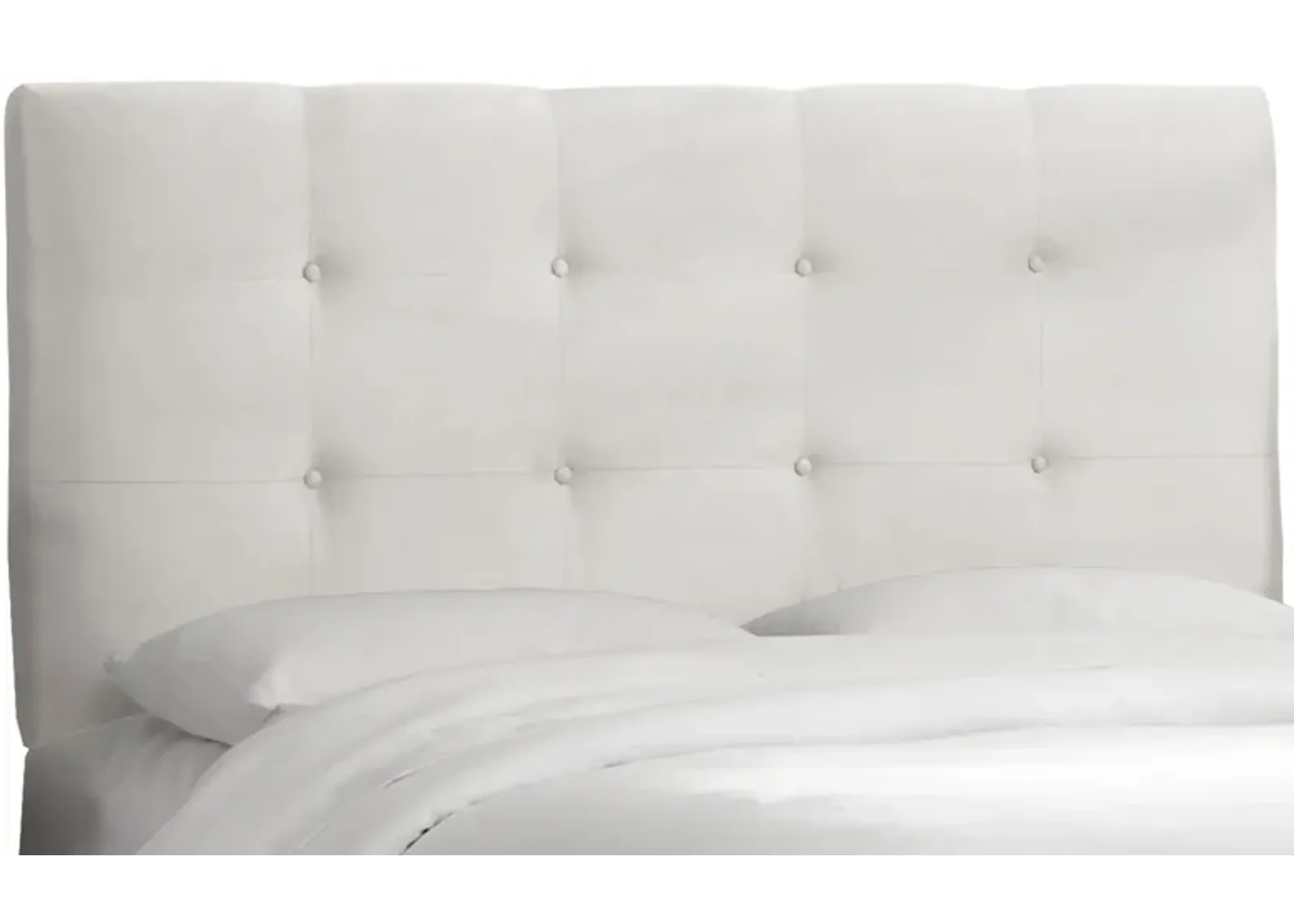 Nathan Headboard in Premier White by Skyline