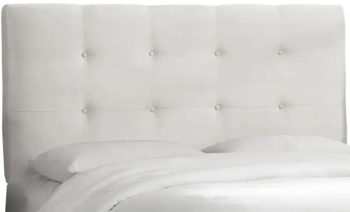 Nathan Headboard in Premier White by Skyline