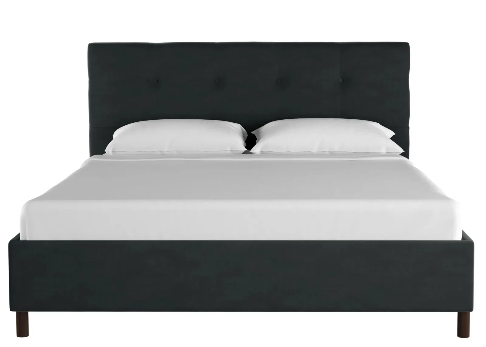 Nathan Platform Bed in Premier Black by Skyline