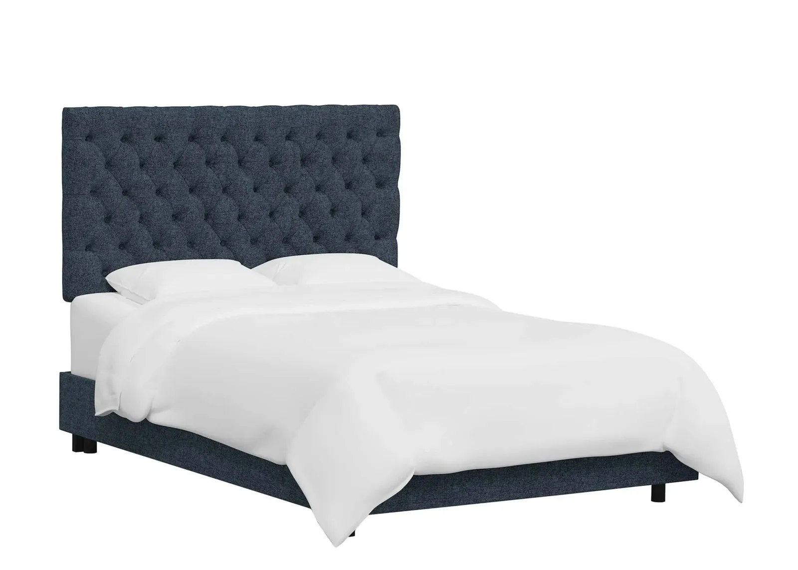 Queensbury Bed in Zuma Navy by Skyline