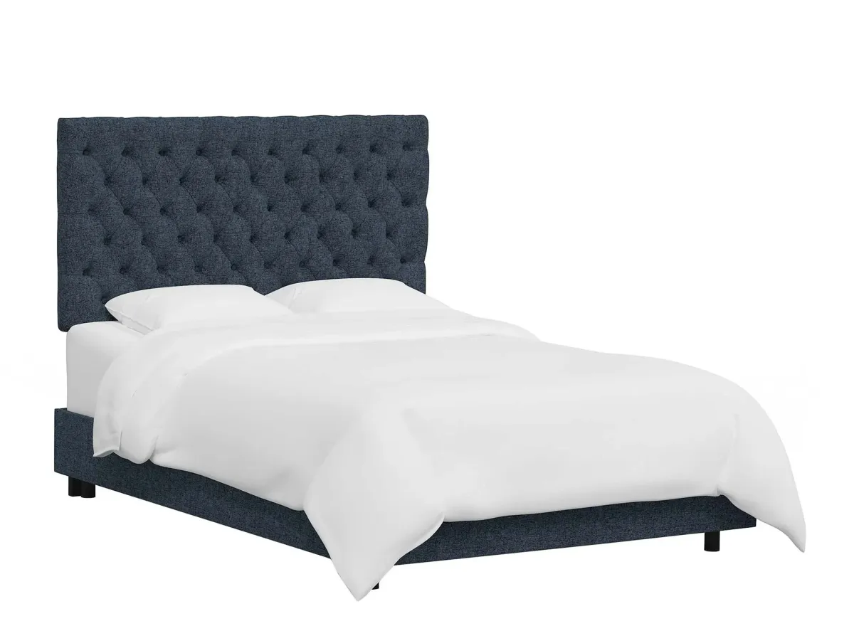 Queensbury Bed in Zuma Navy by Skyline