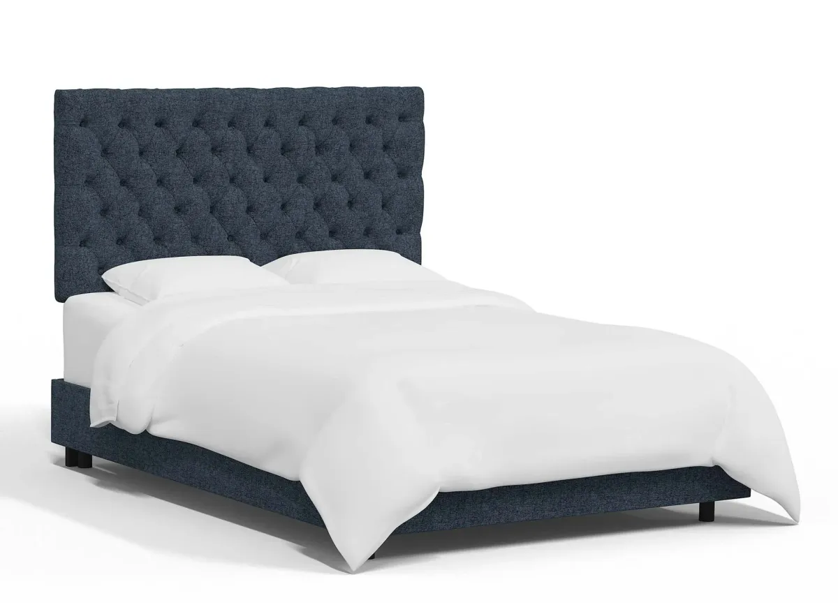 Queensbury Bed in Zuma Navy by Skyline