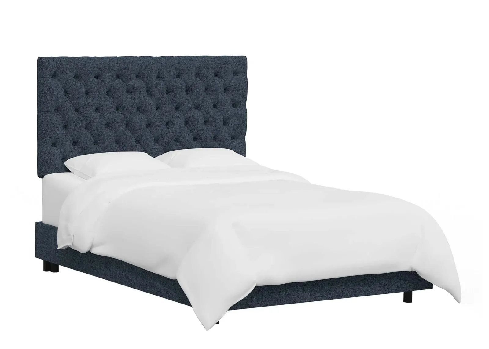 Queensbury Bed in Zuma Navy by Skyline