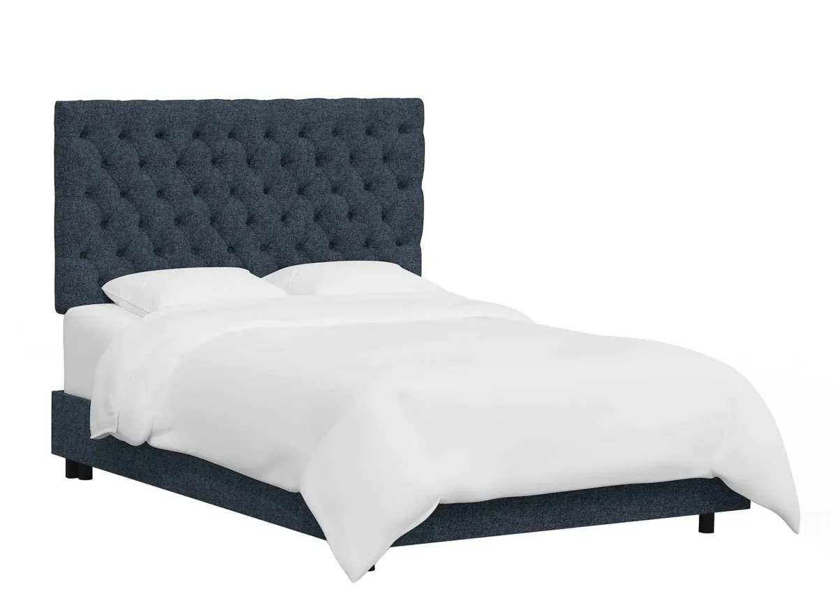 Queensbury Bed in Zuma Navy by Skyline