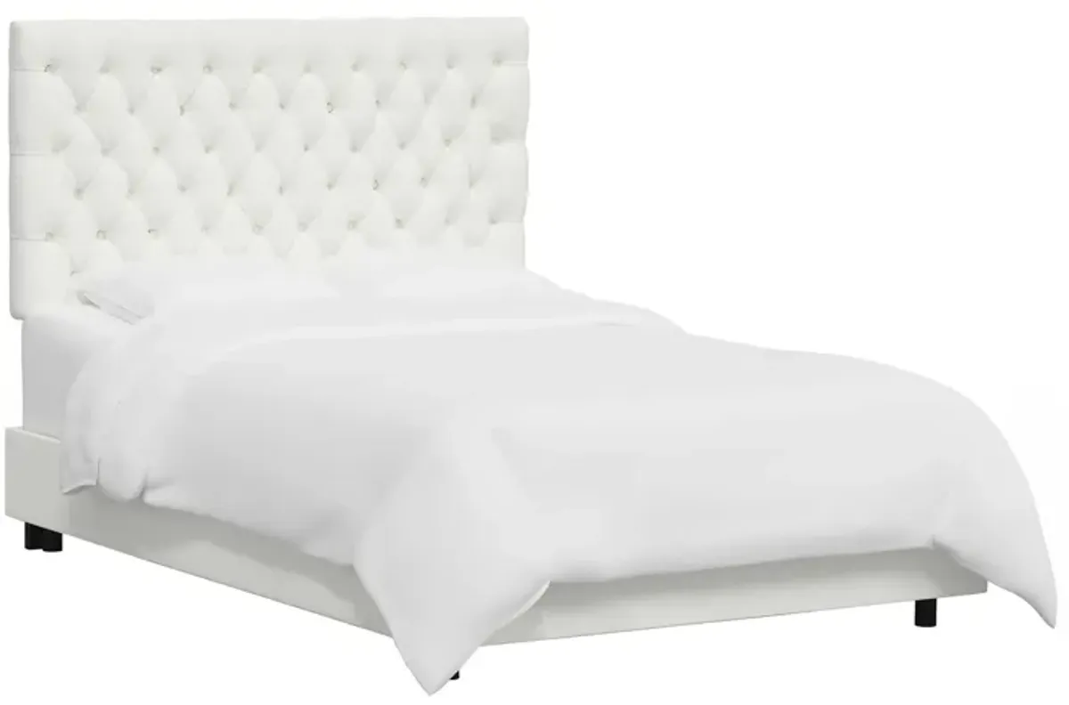 Queensbury Bed in Zuma White by Skyline