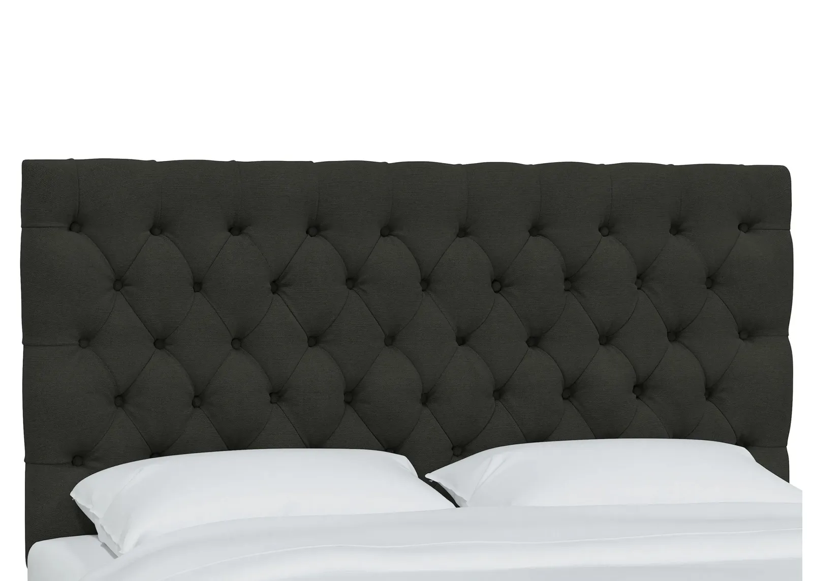 Queensbury Headboard in Linen Slate by Skyline