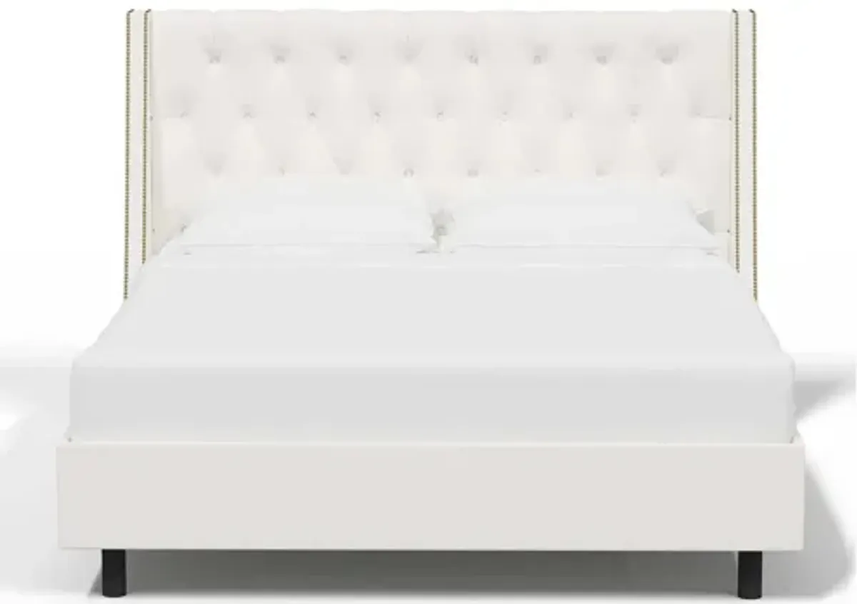 Sheridan Wingback Platform Bed