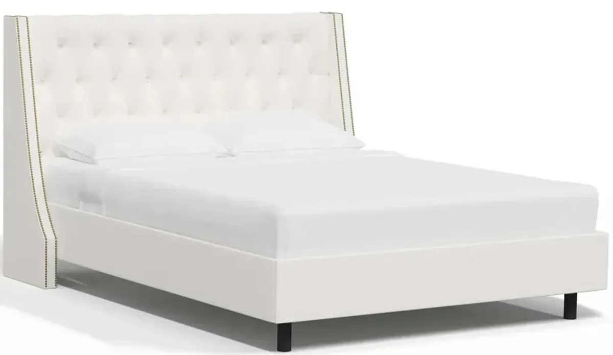 Sheridan Wingback Platform Bed