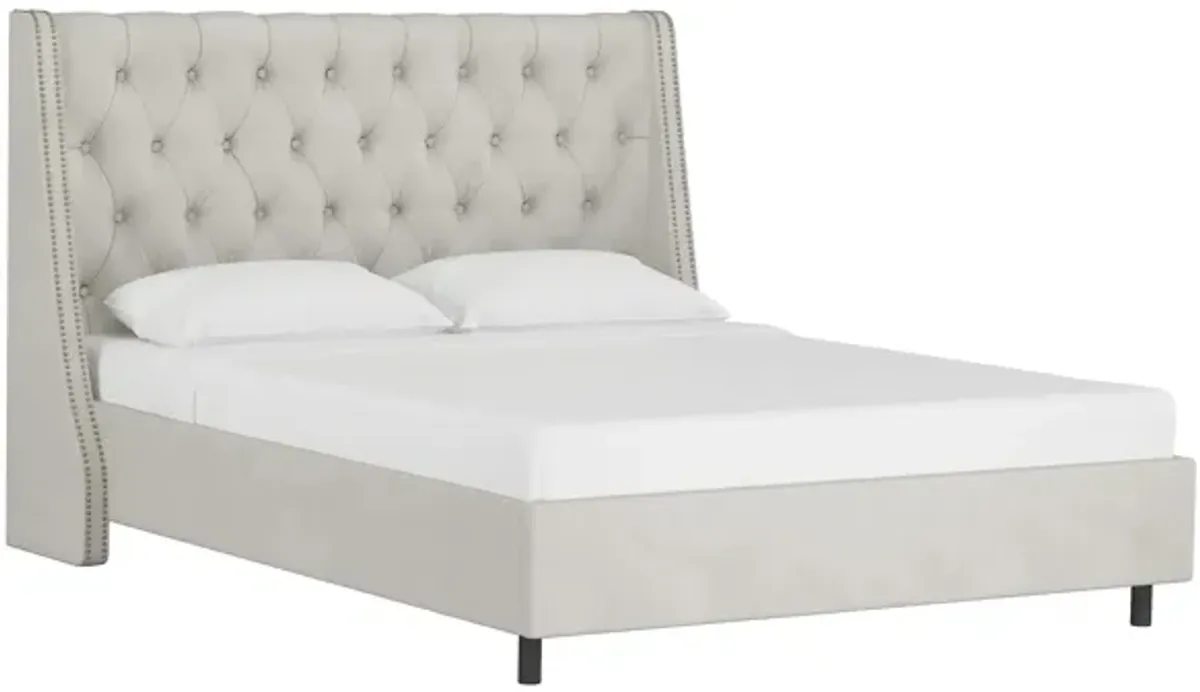 Sheridan Wingback Platform Bed