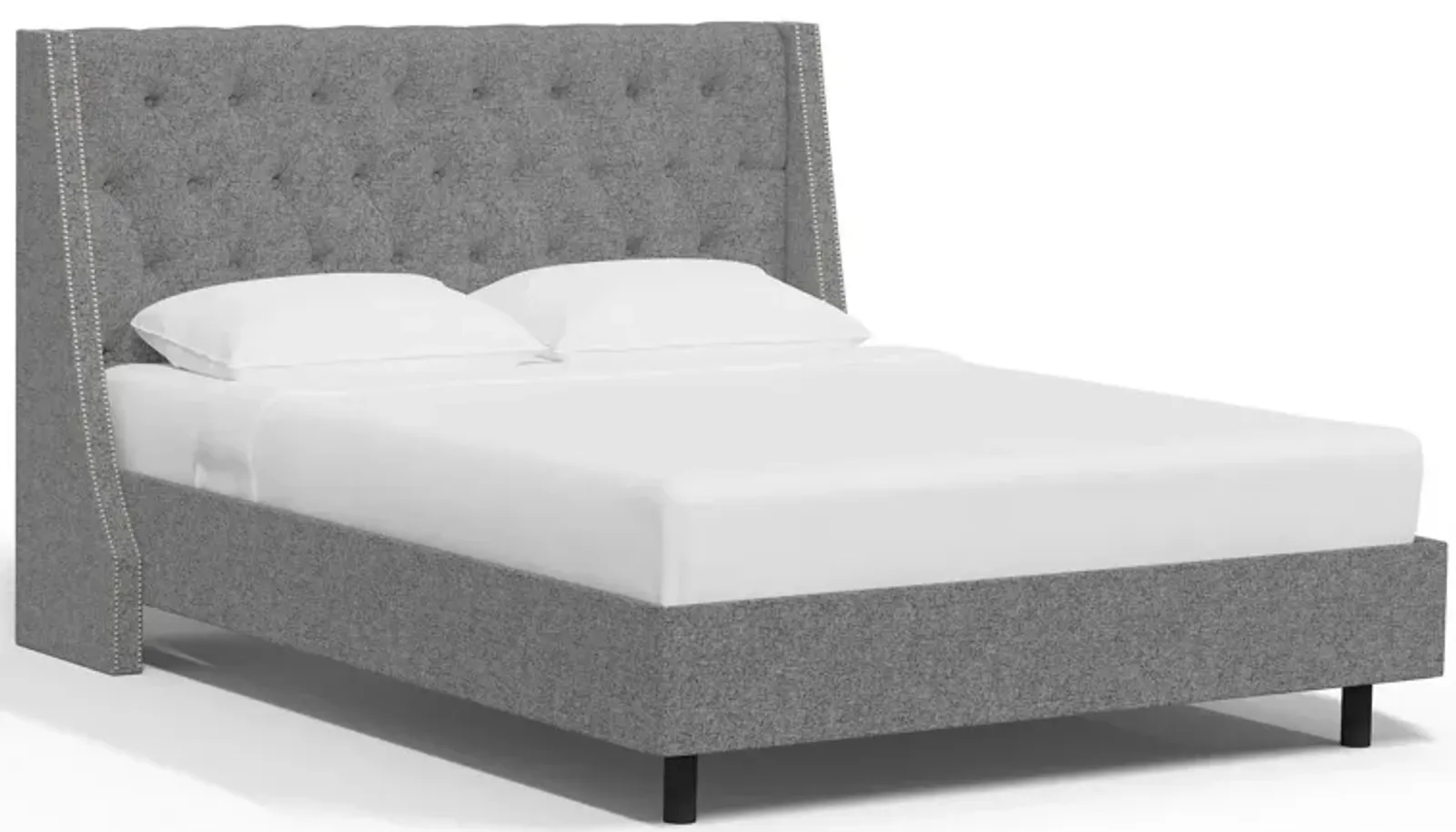 Sheridan Wingback Platform Bed